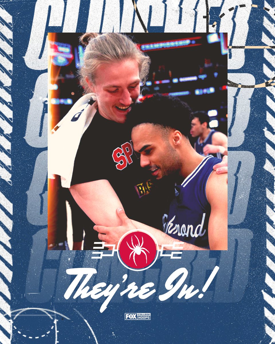 CBBonFOX's tweet photo. Let's dance! 👏🕺

@SpiderMBB is the A-10 champs and has received an automatic bid! https://t.co/SlX9h1udpW