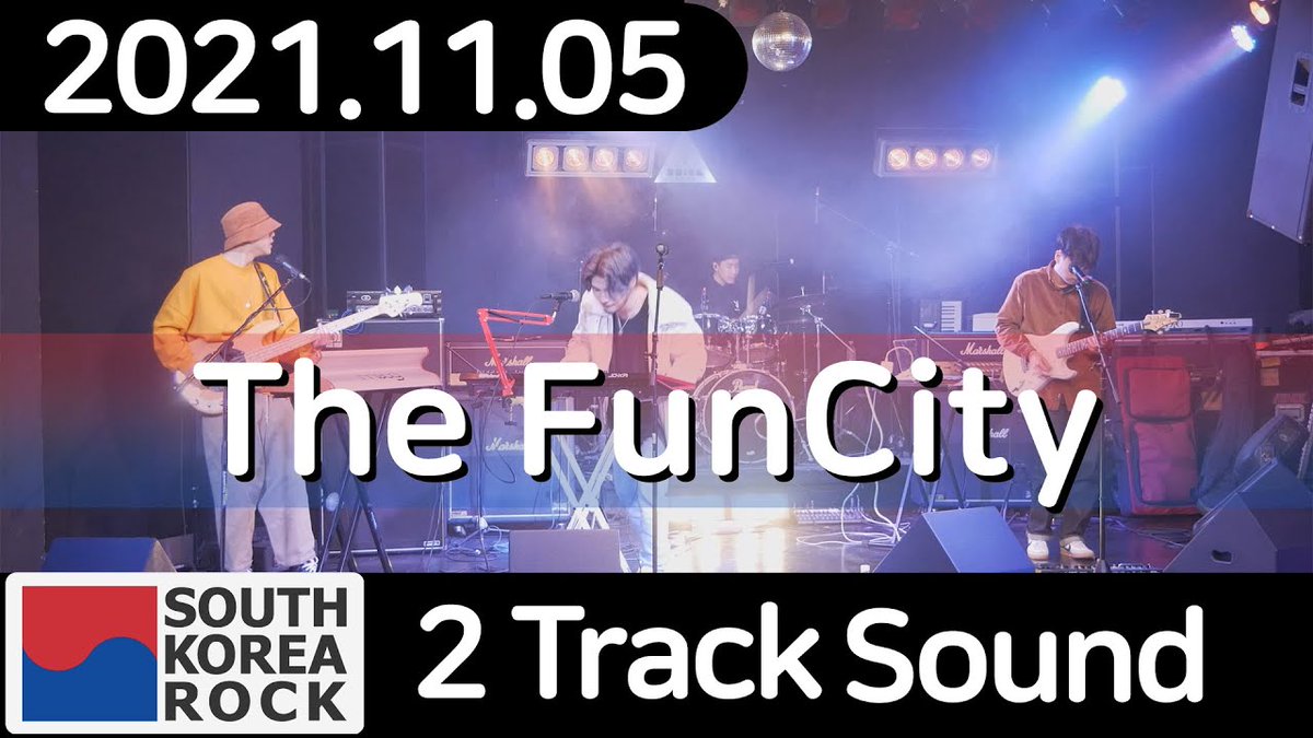[2021.11.05] 펀시티 (The FunCity) Full Live 4K @프리즘홀
youtu.be/pue3JY1G3J8
#펀시티 #TheFunCity #band #koreaband #koreanband  #kmusic #koreamusic #KPOP