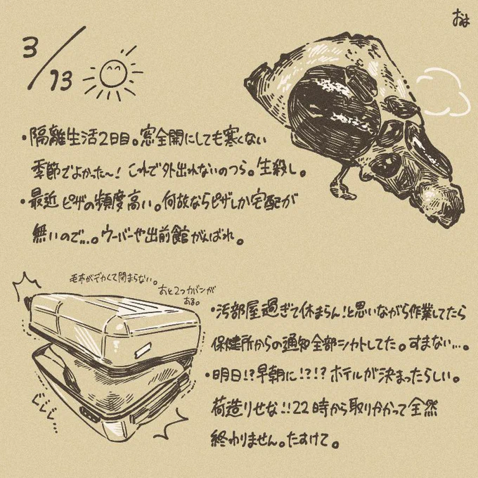昨日! 