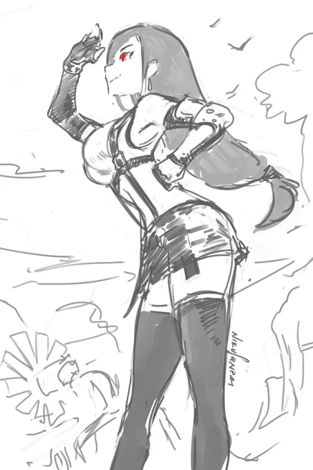 Tifa Doodle 