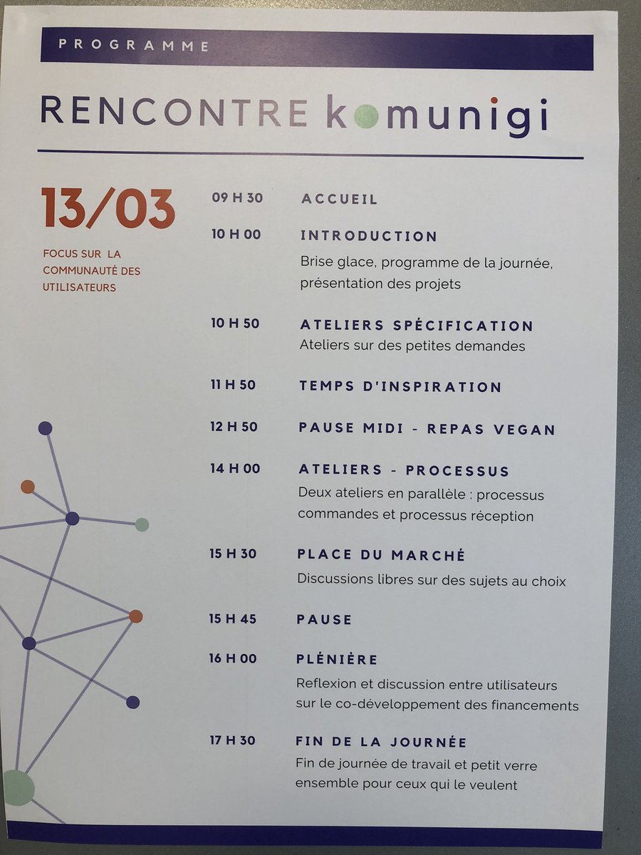 coopdevs's tweet photo. Avui hem passat el dia a la trobada de @komunigi, la comunitat d'usuaris i desenvolupadors que creen junts  eines de gestió de codi obert. Experimentem noves formes de col·laboració amb el sector dels supermercats cooperatius per a fomentar un consum transformador.
Demà + https://t.co/ugklH9qpil