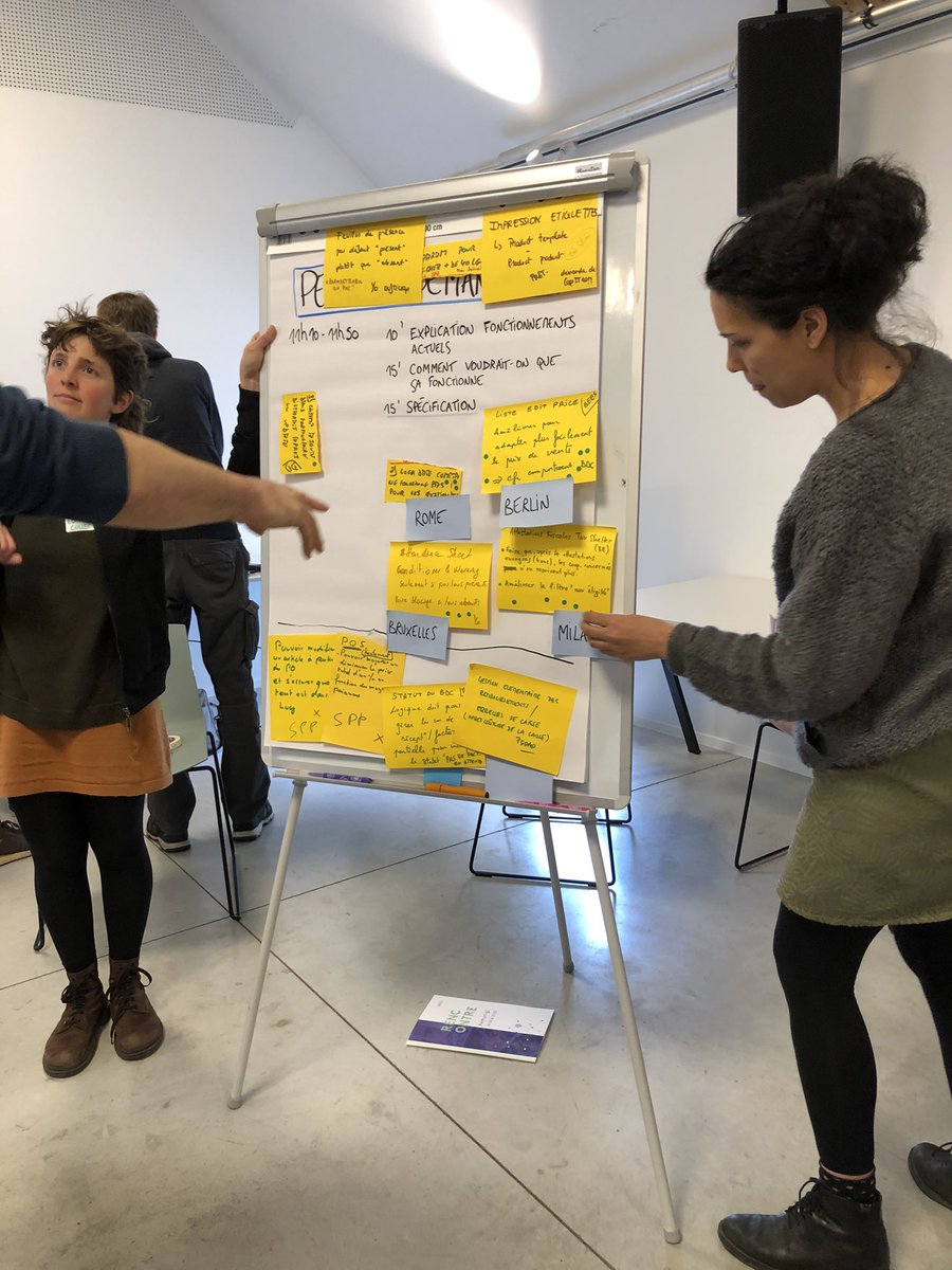 coopdevs's tweet photo. Avui hem passat el dia a la trobada de @komunigi, la comunitat d'usuaris i desenvolupadors que creen junts  eines de gestió de codi obert. Experimentem noves formes de col·laboració amb el sector dels supermercats cooperatius per a fomentar un consum transformador.
Demà + https://t.co/ugklH9qpil