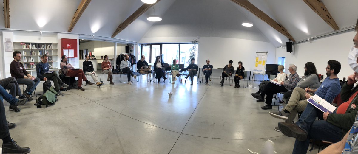 coopdevs's tweet photo. Avui hem passat el dia a la trobada de @komunigi, la comunitat d'usuaris i desenvolupadors que creen junts  eines de gestió de codi obert. Experimentem noves formes de col·laboració amb el sector dels supermercats cooperatius per a fomentar un consum transformador.
Demà + https://t.co/ugklH9qpil