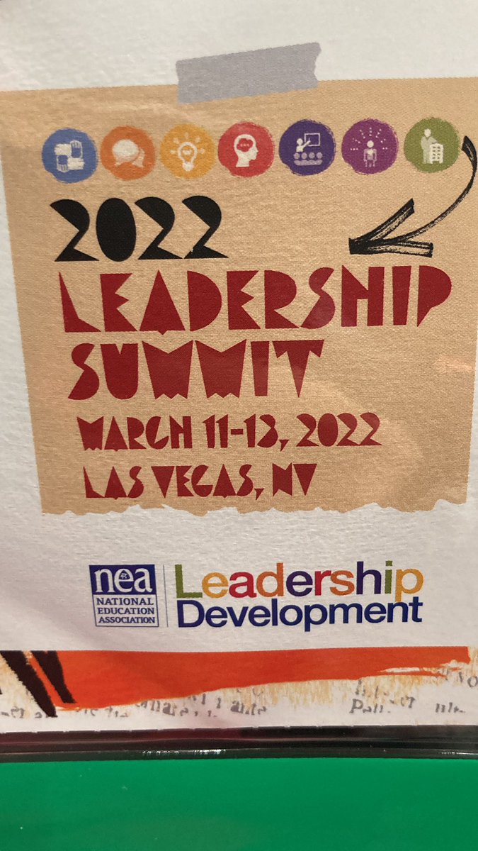 That’s a wrap for the #NEASummit
✅ made new connections with some amazing people
✅NEA Leadership competencies
✅ grew knowledge, strategies, resources, and personal affirmations 
✅reconnected with people from different committees and states
✅feeling refueled and energized