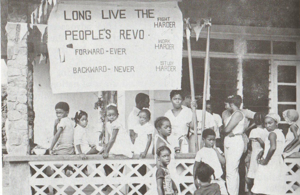 ShakaRaSpeaks's tweet photo. Today is the anniversary of the #GrenadaRevolution (1979)
ACHIEVEMENTS OF MAURICE BISHOP
& THE PEOPLE'S REVOLUTIONARY GOVERNMENT OF GRENADA (1979-1983)
• Overthrew oppressive Neo-Colonial Government of Eric Gairy via a "peaceful revolution". https://t.co/IH2TIhcoWZ