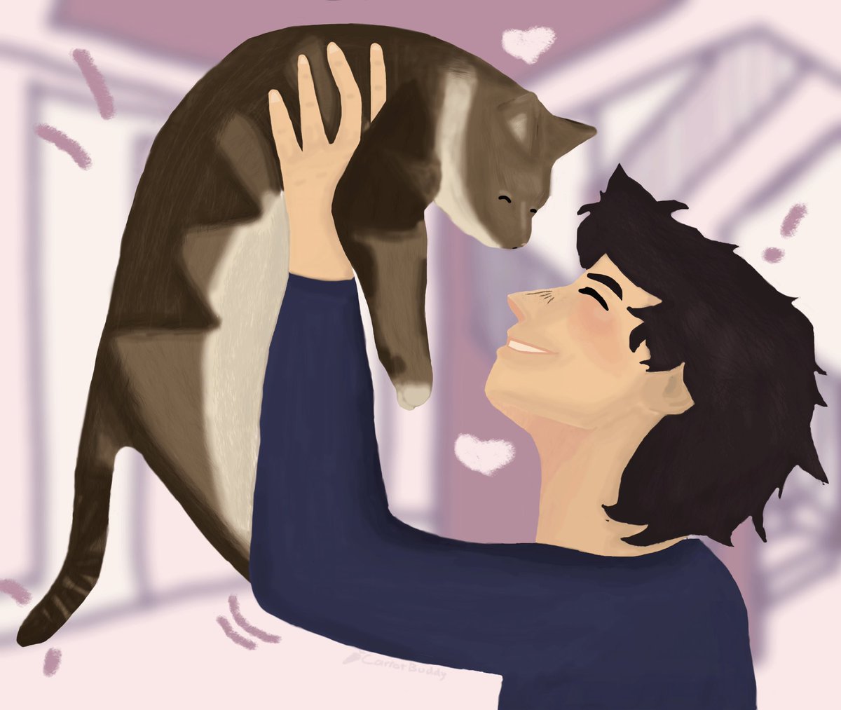 carrotbuddy's tweet photo. first meetings!

#GeorgenotfoundFanart #PatchesFanart https://t.co/4igos6IydH