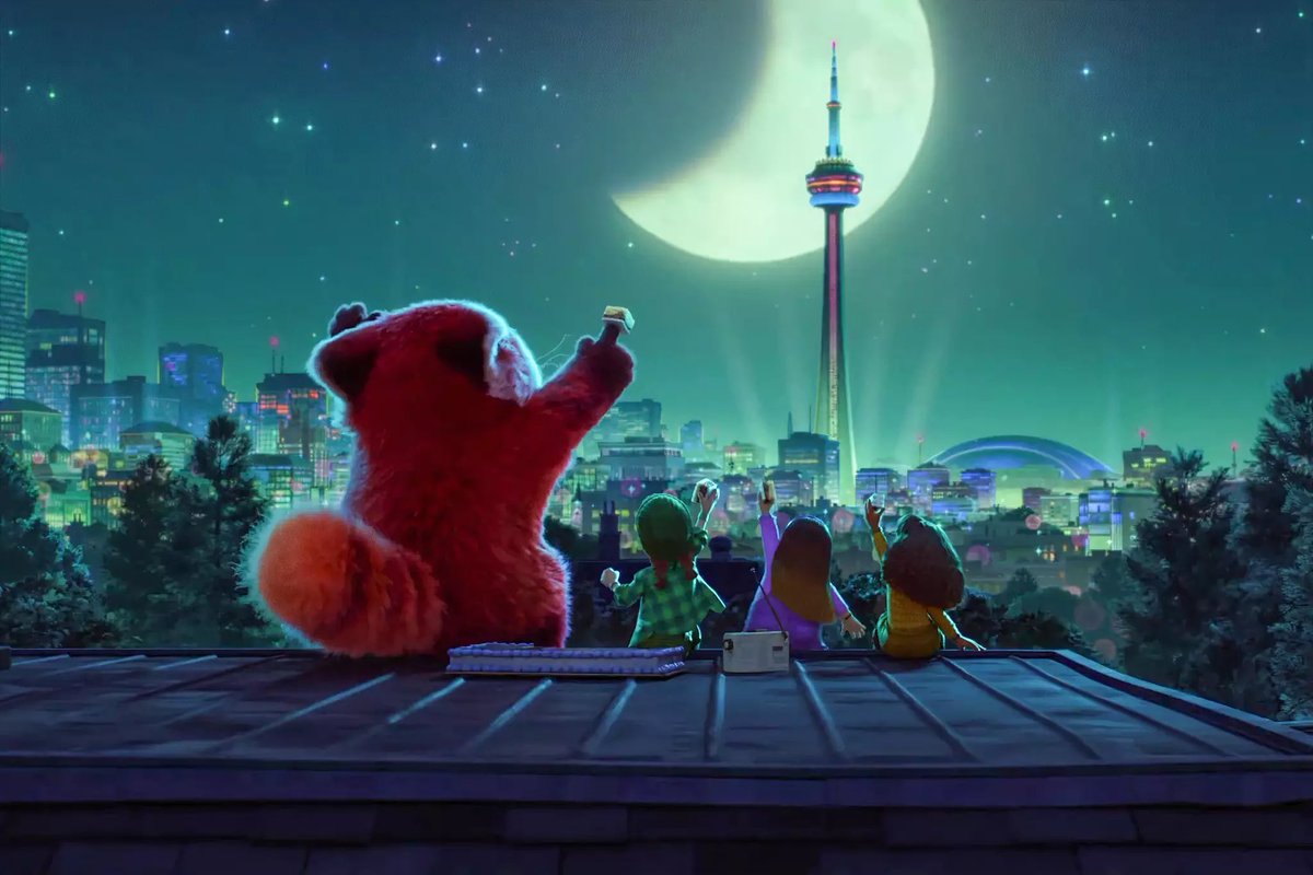 arminkhaya's tweet image. Really enjoyed seeing Toronto depicted in Disney Pixar’s #TurningRed  today