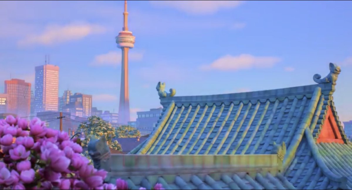 arminkhaya's tweet image. Really enjoyed seeing Toronto depicted in Disney Pixar’s #TurningRed  today