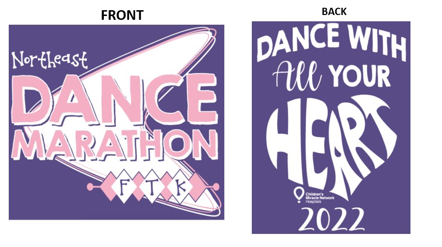 NortheastStuCo's tweet photo. ORDER YOUR DANCE MARATHON T-SHIRTS NOW!

ORDER HERE ➡️: https://t.co/rIvB44F7Mp https://t.co/j3N5mmV3RA