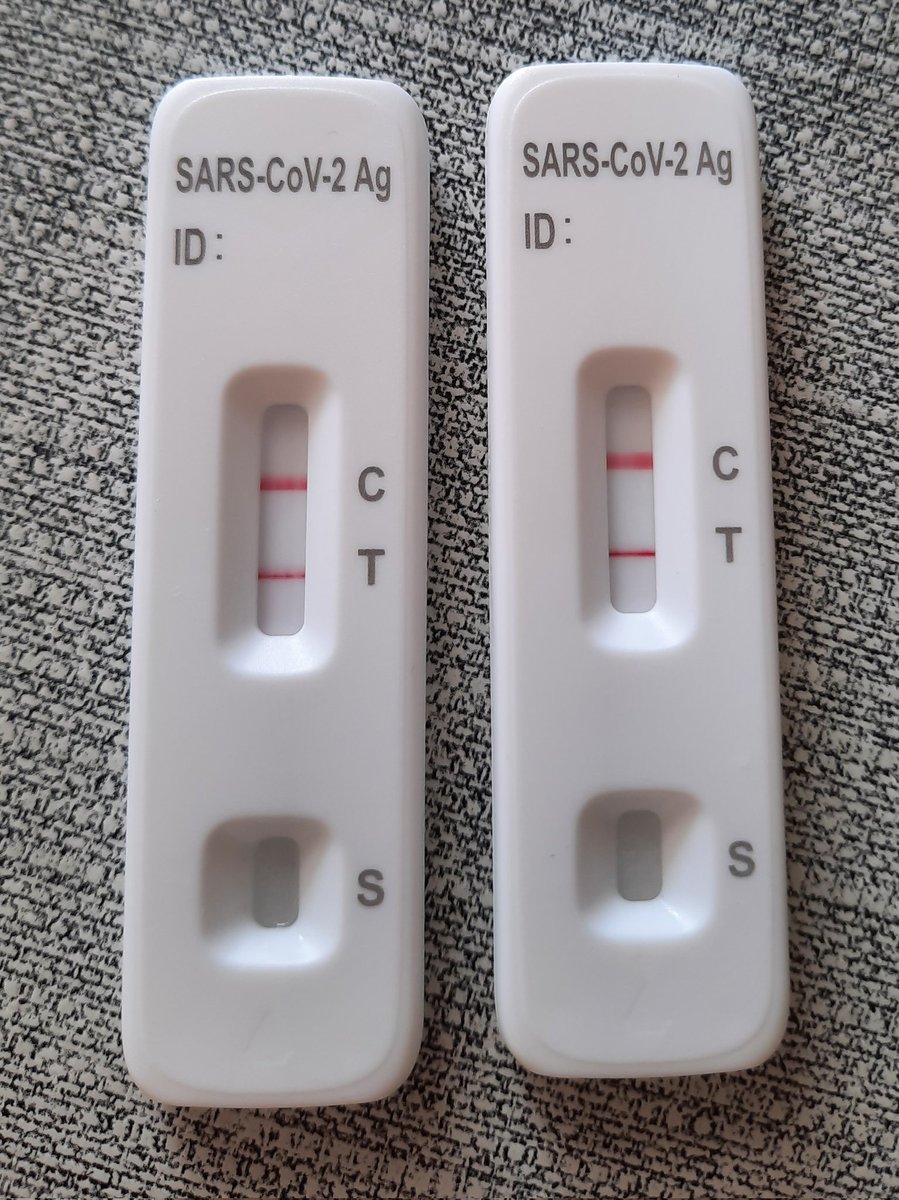 Daar gaan we dan....geveld door corona...