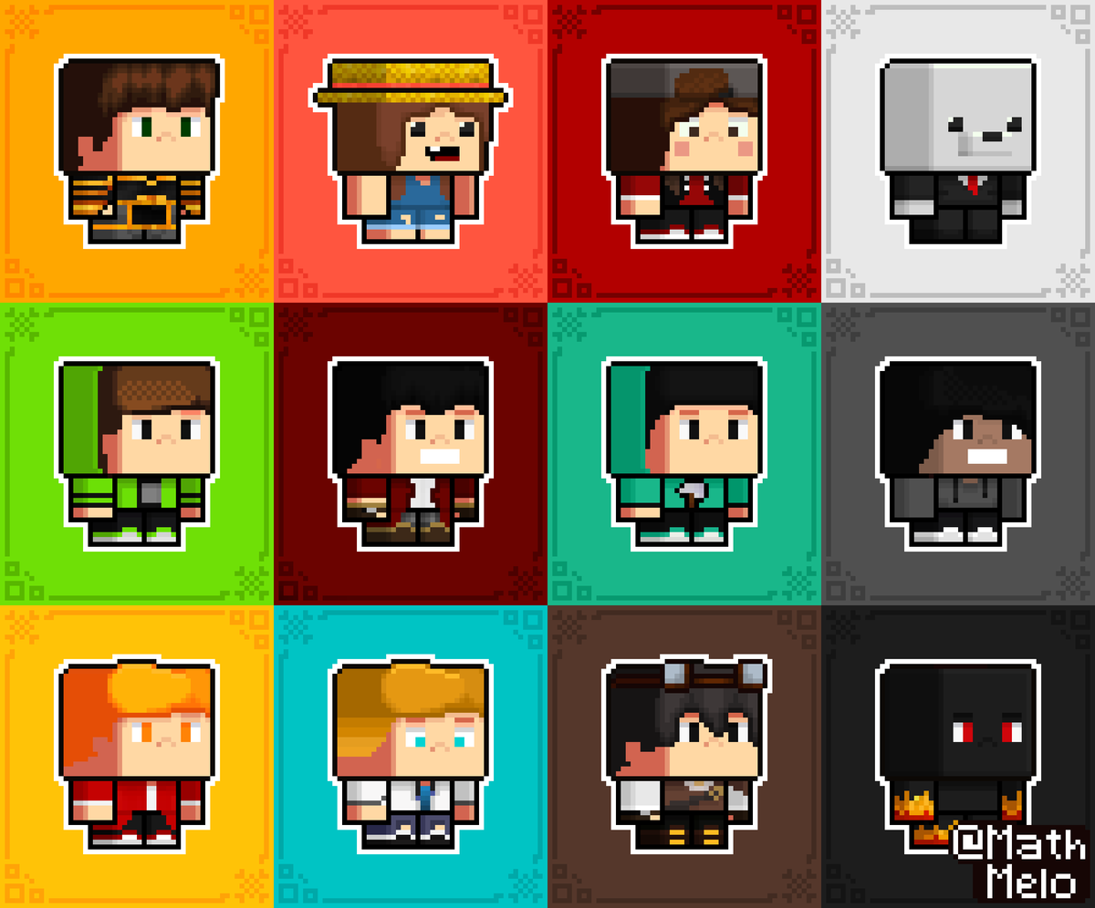 mathmelo09's tweet photo. Block Team!
#Minecraft #minecraftart #pixelart #ドット絵 #Pixel #pixelartist #art #paintnet https://t.co/obudMkAZPL