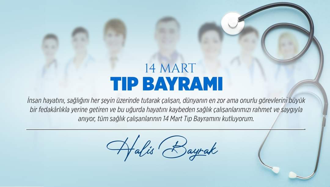 İnsan hayatını, sağlığını her şeyin üzerinde tutarak çalışan, dünyanın en zor ama onurlu görevlerini büyük bir fedakârlıkla yerine getiren ve bu uğurda hayatını kaybeden sağlık çalışanlarımızı rahmet ve saygıyla anıyor, tüm sağlık çalışanlarının #14MartTıpBayramı'nı kutluyorum.