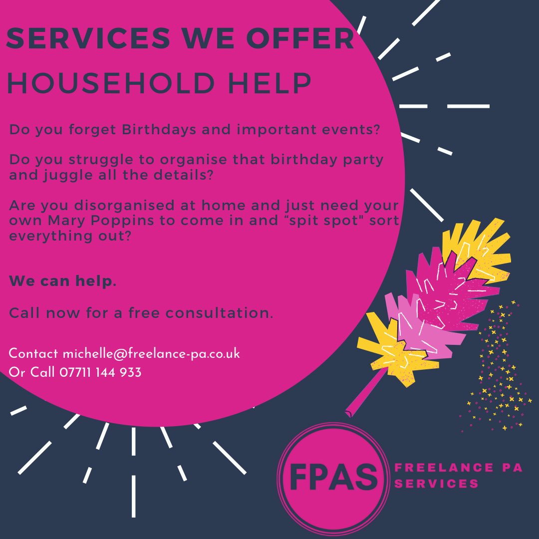 Are you stuck working on a weekend with no time to organise yourself ……..