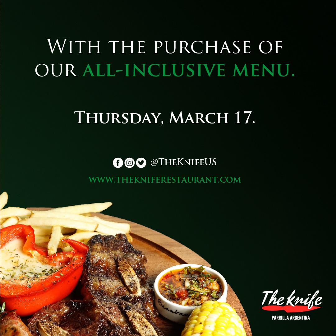 theknifeus's tweet photo. Do you like lucky beers?
We invite you to try one on St. Patrick's Day!

#sanpatrickday #sanpatricio #luckybeer #gogreen #theknifeexperience #parrillaargentina #argentiniangrill #amantesdelacarne #meatlovers https://t.co/wJe15GsvqV