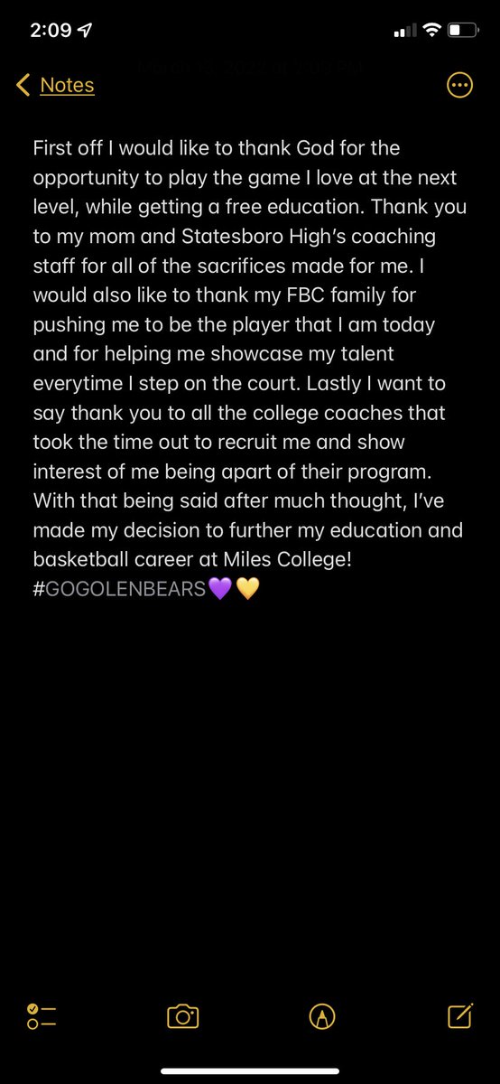 committed 💜💛 912 ➡️ 205 <a href="/Statesboro_WBB/">Statesboro Women’s Basketball</a> <a href="/thejoshaubrey/">Josh Aubrey</a> <a href="/KyleSandy355/">Kyle Sandy</a> <a href="/SandysSpiel/">Sandy's Spiel</a> <a href="/AndyGold24/">Andrew Goldstein</a> <a href="/SboroHighSports/">Statesboro High Athletics</a> <a href="/Miles_wbb/">Miles WBB</a>