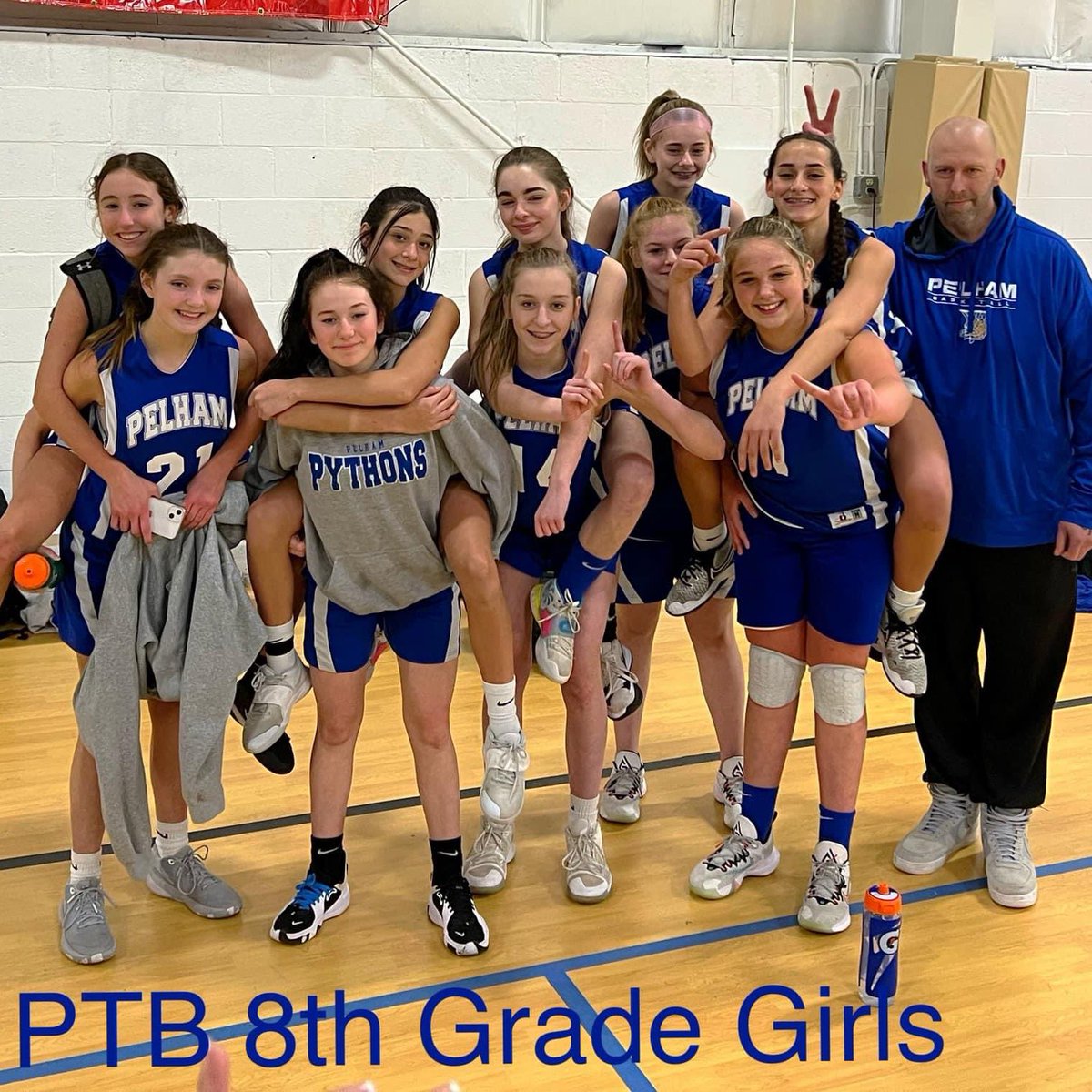 pythonsgvbb's tweet image. Great run from our 8th grade girls and great battle in a tough game to wrap up your season. 
Win or lose, you played your hearts out until the final whistle.
We can’t wait to see you on the court next year at PHS!