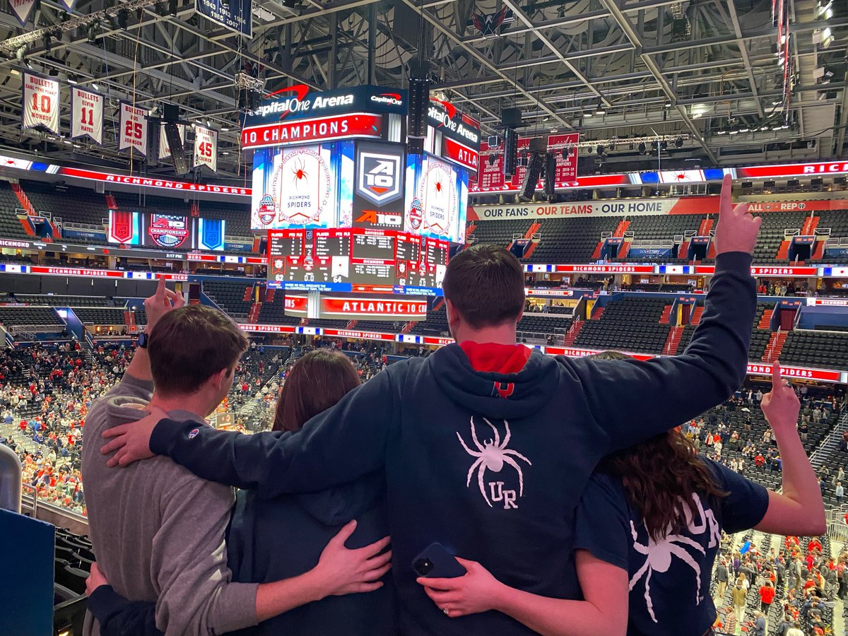 Congrats to ⁦<a href="/dianamugg/">Diana Muggeridge</a>⁩ and Spider nation on their A10 championship.