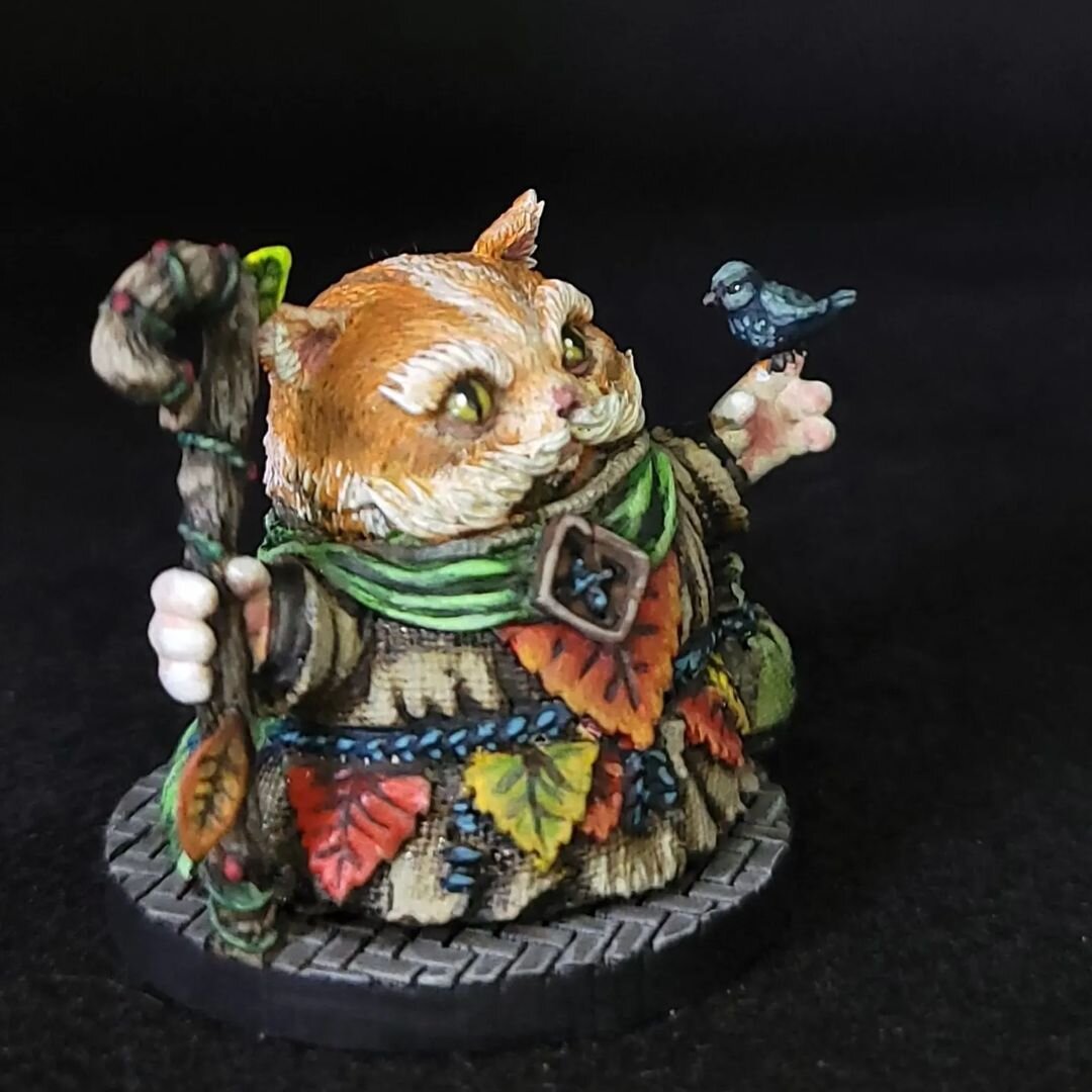 CartoonMiniatur's tweet photo. Meowgelior painted by @maganpaints

Material: Resin
Scale: 28mm

The miniature is sold unassembled and unpainted. Paint can be ordered additionally.

Buy a miniature: https://t.co/I7dITlovlT

You can order: 3D models, casting and painting miniatures https://t.co/mpJ7ggKSMi