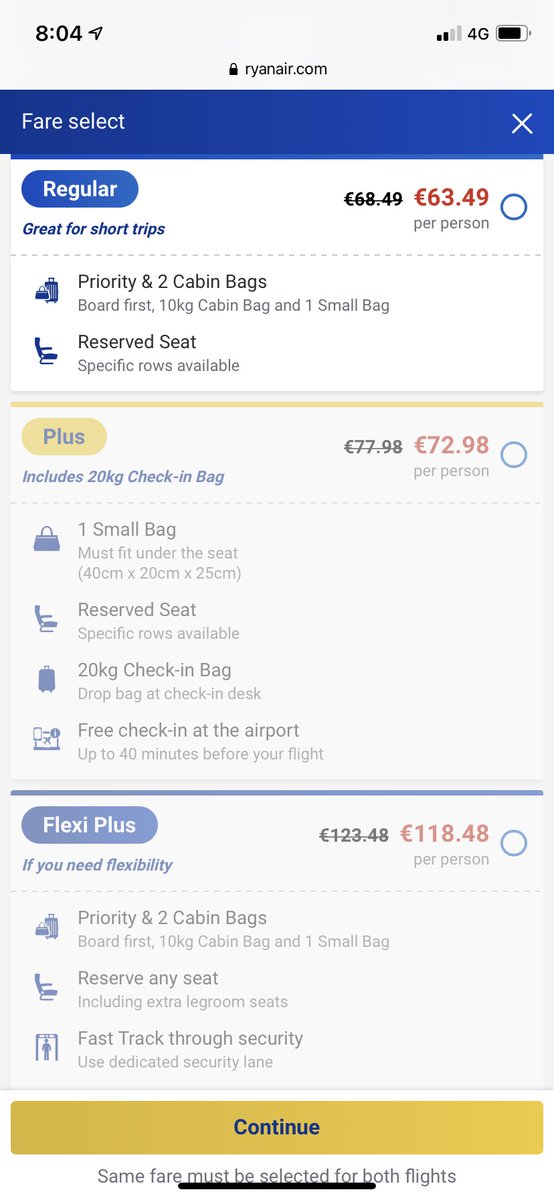 Chloebrowne2002's tweet photo. @Ryanair 1/2 do you want to explain why we were charged 300 euro for late boarding and priority boarding on the 9.20 Beauvais to Dublin when we had priority coming and it’s impossible to choose another option for a return flight. We were also at the desk before close https://t.co/glzaHBgN1H