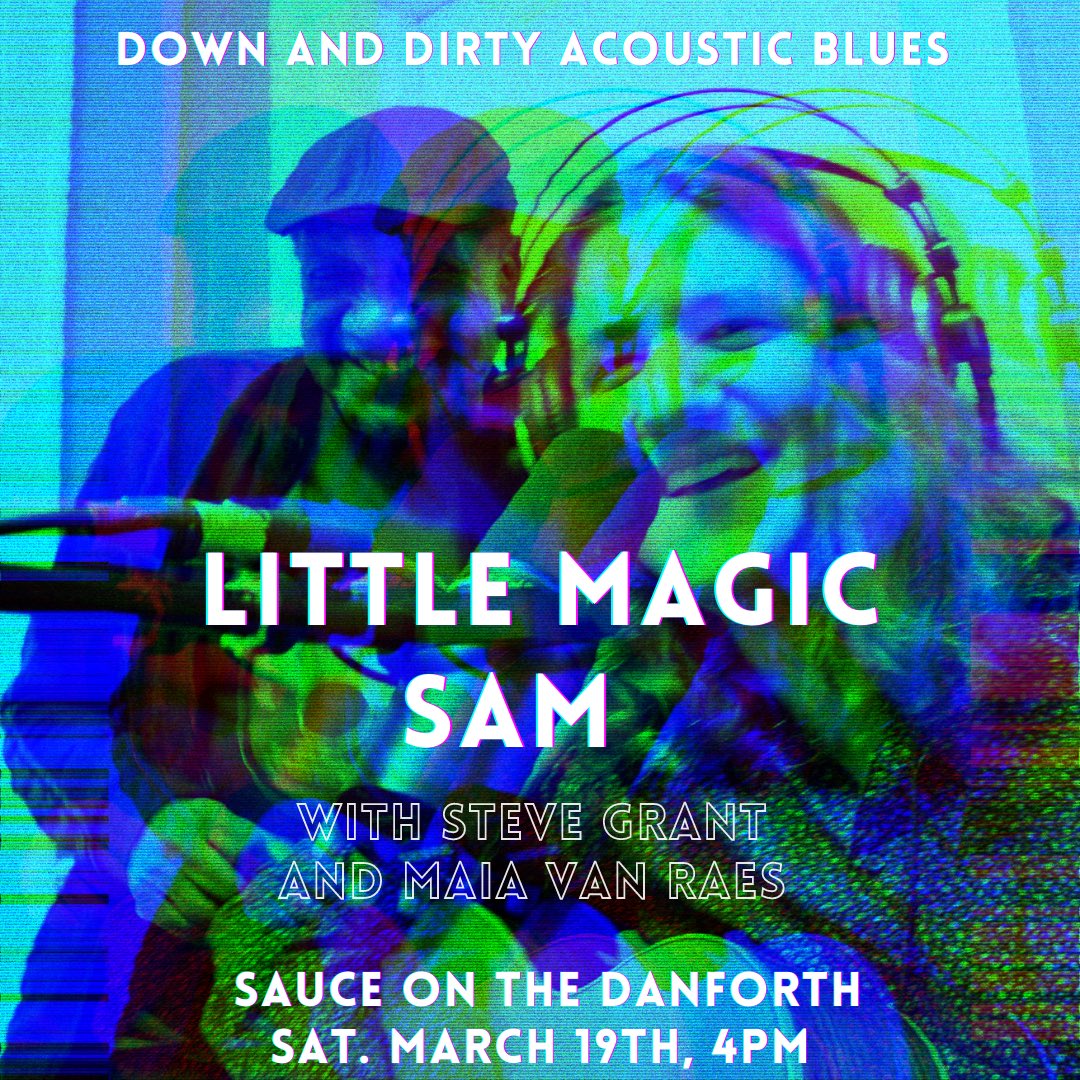 Little Magic Sam (@tamsaylor) on Twitter photo Stripped down acoustic blues coming to <a href="/SauceonDanforth/">Sauce on Danforth</a> this Saturday afternoon with two of my best friends in the universe by my side! Come on out.
#blues #bluesmusic #acoustic #toronto #torontomusic #torontoevents #livemusic #danforth <a href="/DanforthTweets/">Danforth Tweets</a> <a href="/EastYork_TO/">East York / Danforth</a> Stripped down acoustic blues coming to <a href="/SauceonDanforth/">Sauce on Danforth</a> this Saturday afternoon with two of my best friends in the universe by my side! Come on out.
#blues #bluesmusic #acoustic #toronto #torontomusic #torontoevents #livemusic #danforth <a href="/DanforthTweets/">Danforth Tweets</a> <a href="/EastYork_TO/">East York / Danforth</a>