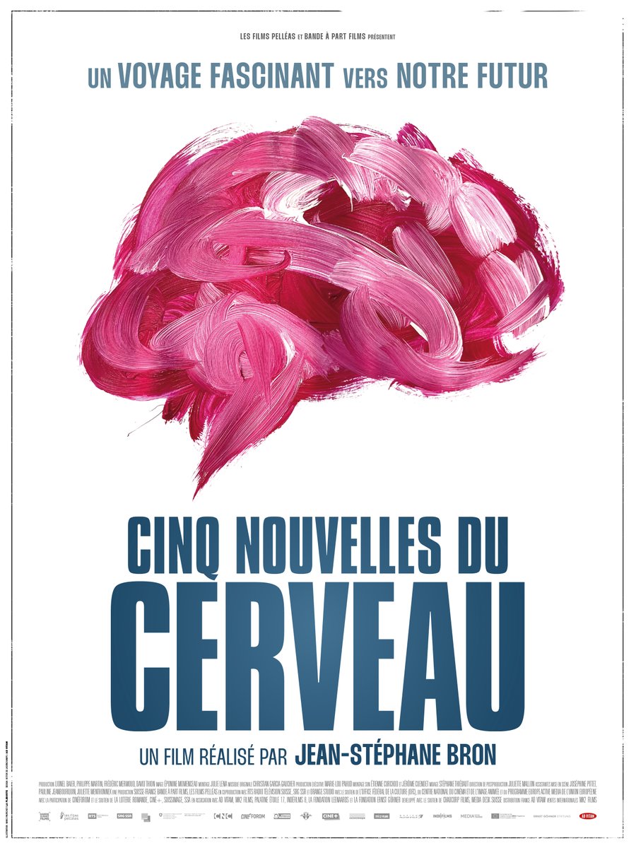 Fede_Fresco's tweet photo. [📌 Annonce #documentaire #sciencesco]
Nous avons eu la chance de visionner en avant-première le long-métrage documentaire 'Cinq nouvelles du cerveau' de Jean-Stéphane Bron 🎥 @AdVitam_distrib. Synopsis ! ⤵️ https://t.co/ZpATVdEIB0