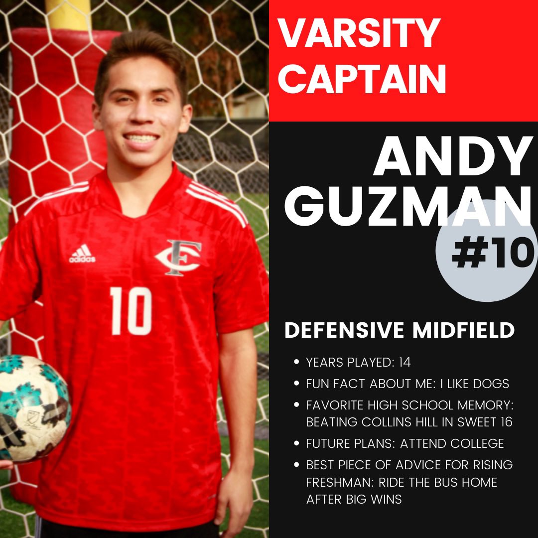 FCHSSoccer's tweet photo. ☆ S E N I O R  S P O T L I G H T ☆
This week, we would like to recognize 2 of our captains, Ali and Andy. Thank you both for all your hard work &amp; dedication to our program. We will miss you next year and can’t wait to continue to support you in your future. #GoDawgs https://t.co/4oYWAEtRRh