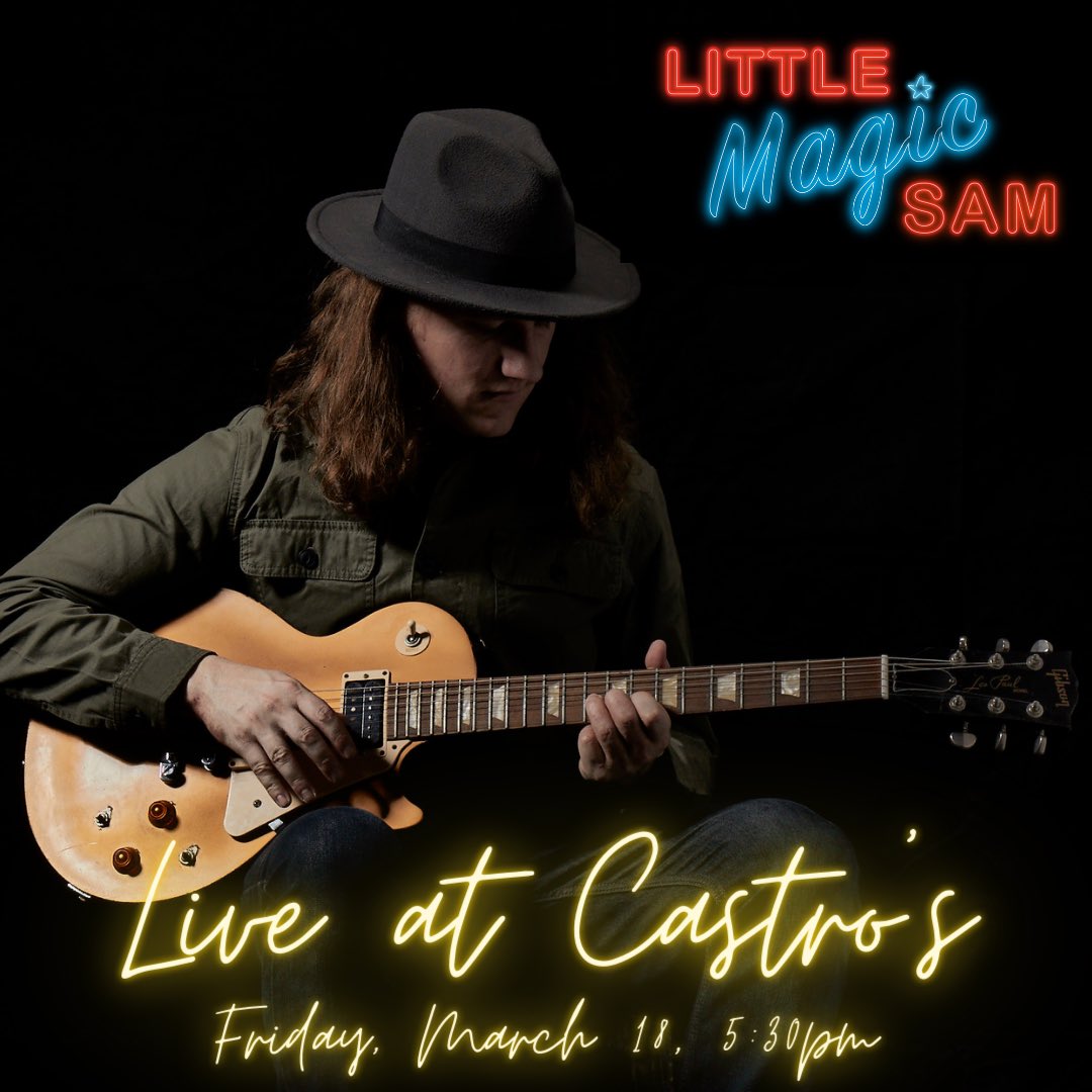 Little Magic Sam (@tamsaylor) on Twitter photo Full band electric blues coming to <a href="/CastrosLounge/">Castro's Lounge</a> in Toronto this Friday! This is a biweekly gig that we are having a blast playing. Come on out!
#blues #bluesmusic #toronto #torontomusic #livemusic #torontoevents #torontobeaches Full band electric blues coming to <a href="/CastrosLounge/">Castro's Lounge</a> in Toronto this Friday! This is a biweekly gig that we are having a blast playing. Come on out!
#blues #bluesmusic #toronto #torontomusic #livemusic #torontoevents #torontobeaches