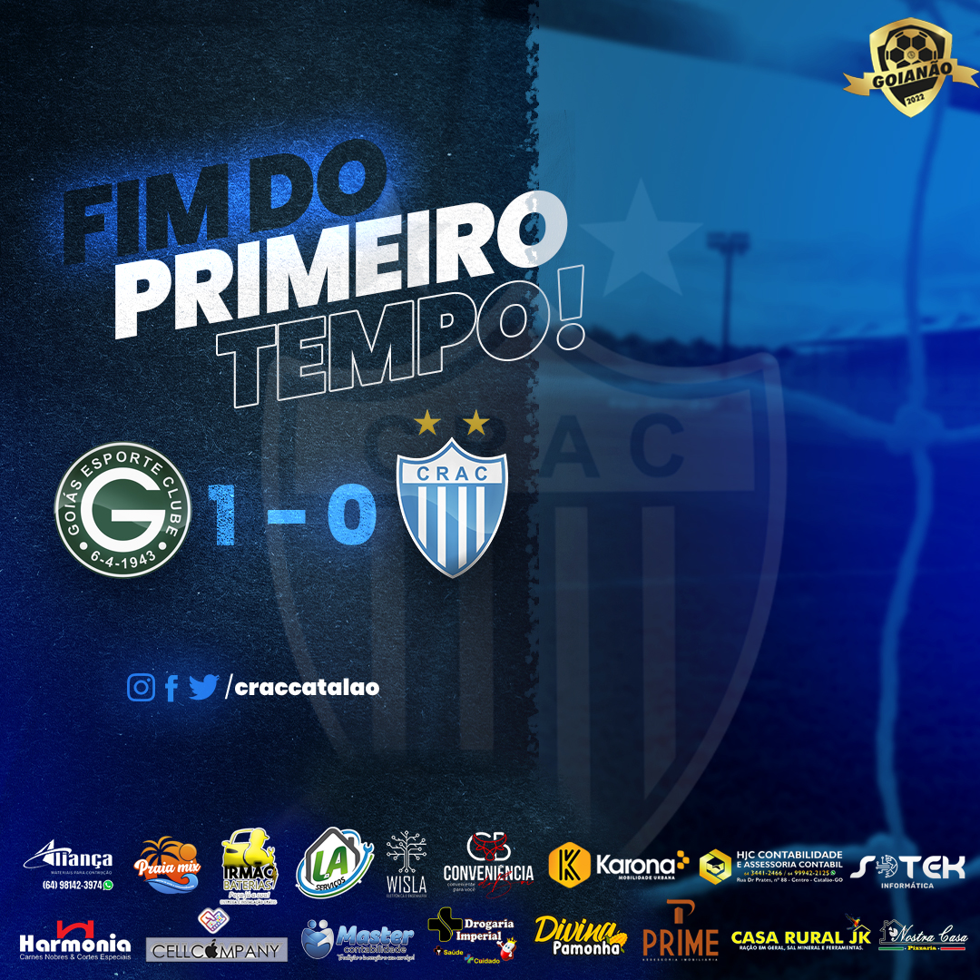 INTERVALO!

Já nos acréscimos, Leão leva o gol que vai dando a vitória ao Goiás.