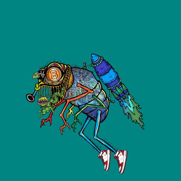 CycleProtocol's tweet photo. #ffly @funky_flies #funkyflies where is my #btc #ffbtc trait family at? We have a group chat on Twitter going ... and we aim to raise our floor to 3 eth. https://t.co/hfykIAfVpf