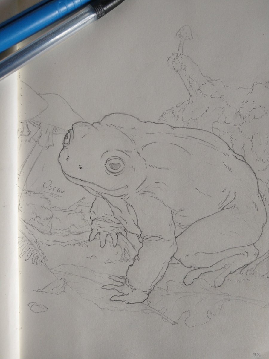 KidDynam0's tweet photo. A frogge biþ a smale beaste wiþ foure leggeys, whiche liueþ boþe in þe water and on londe

#frog #frogmemes #toad #animal #sketch #drawing #art #digitalart #artistontwittter #traditionalart #pixelart #AnimalCrossing #artist https://t.co/joVazbY8LR