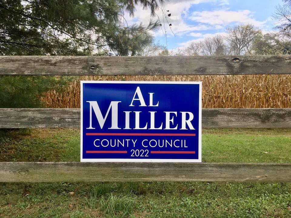 AlMiller4Cecil's tweet photo. Team Miller is on the move putting up signs! If you would like one please contact us. We have 3 different sizes and car magnets are available. Thank you for your continued support!
#almiller2022countycouncil https://t.co/hBogXIBO3N