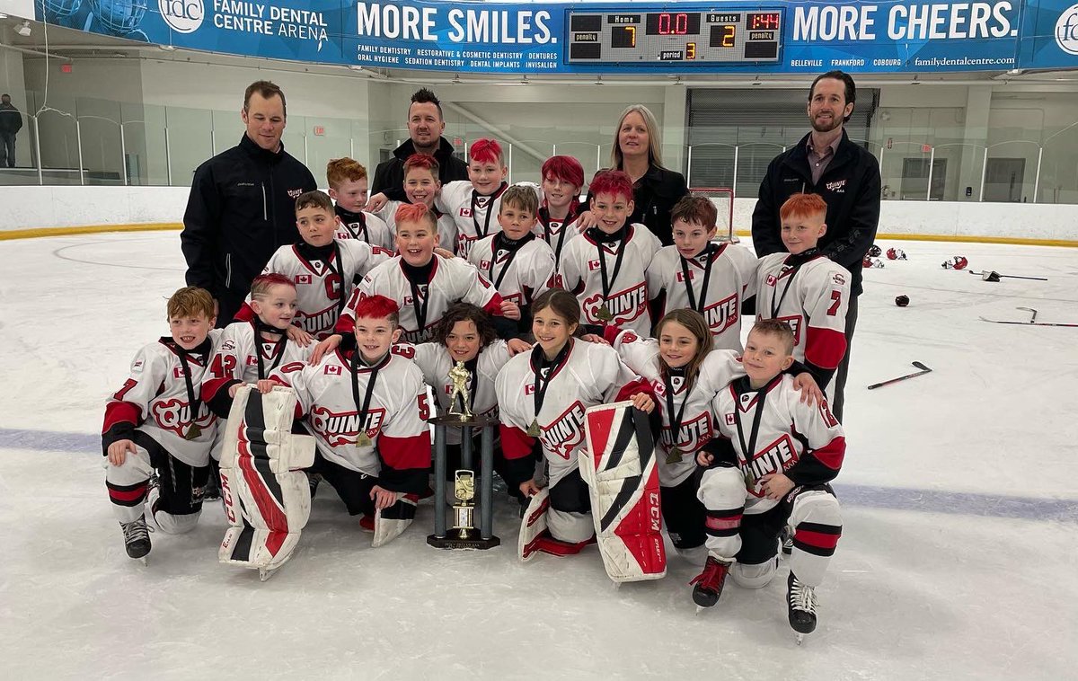 relmsports's tweet photo. 🔥🔥🔥🔥🔥🔥🔥🔥🔥🔥
PRESENTING THE ETA U9 AAA CHAMPIONS! 

Congrats to these two outstanding TEAMS!!! 

🥇 Quinte Red Devils U9 AAA 2013’s
🥈 Peterborough Minor Petes https://t.co/tDLVquhvzA