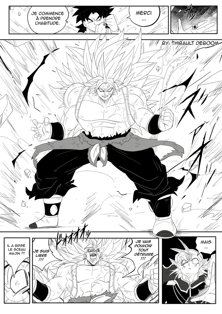ThibaultDeboom's tweet photo. J'ai finalement réalisé cette connerie que je prévoyais depuis un moment maintenant !
Branba vs Brogetto Xeno !!
Le clash ultime 😂😂😂
Une triple fusion contre un Monstre de puissance.
#SDBH #Brogetto #Branba #SuperDragonBallHeroes
( sens de lecture jap ) https://t.co/dEhPRDBNWq