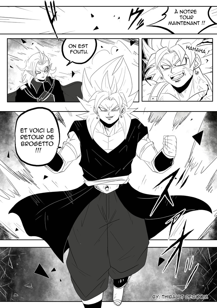 ThibaultDeboom's tweet photo. J'ai finalement réalisé cette connerie que je prévoyais depuis un moment maintenant !
Branba vs Brogetto Xeno !!
Le clash ultime 😂😂😂
Une triple fusion contre un Monstre de puissance.
#SDBH #Brogetto #Branba #SuperDragonBallHeroes
( sens de lecture jap ) https://t.co/dEhPRDBNWq