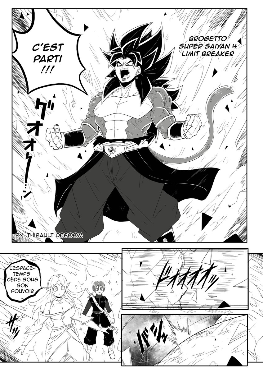 ThibaultDeboom's tweet photo. J'ai finalement réalisé cette connerie que je prévoyais depuis un moment maintenant !
Branba vs Brogetto Xeno !!
Le clash ultime 😂😂😂
Une triple fusion contre un Monstre de puissance.
#SDBH #Brogetto #Branba #SuperDragonBallHeroes
( sens de lecture jap ) https://t.co/dEhPRDBNWq