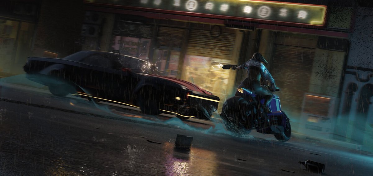 rishirajsinghs's tweet photo. Keyframe concepts 
#cyberpunk #conceptart https://t.co/E6svcf54cZ