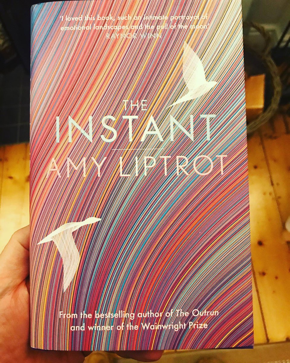 DunleavyBernard's tweet photo. Your new book made it to Dublin @amy_may...thanks for signing it. Can’t wait to read it! #TheInstant #AmyLiptrot @canongatebooks https://t.co/PpHSIqxgIt