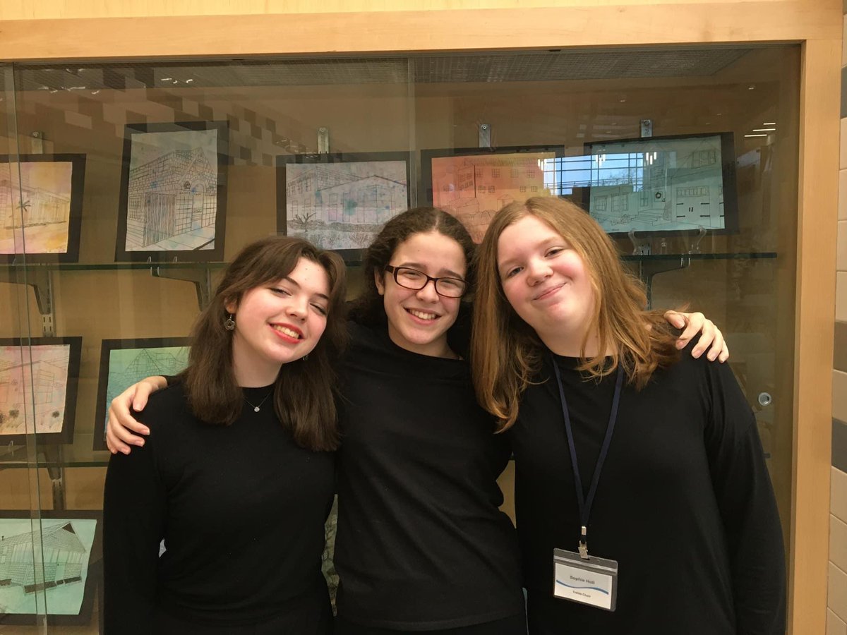 Congratulations to Lyla, Zoe and Sophie for participating in the Jr. District Festival this weekend! We are so proud of you!