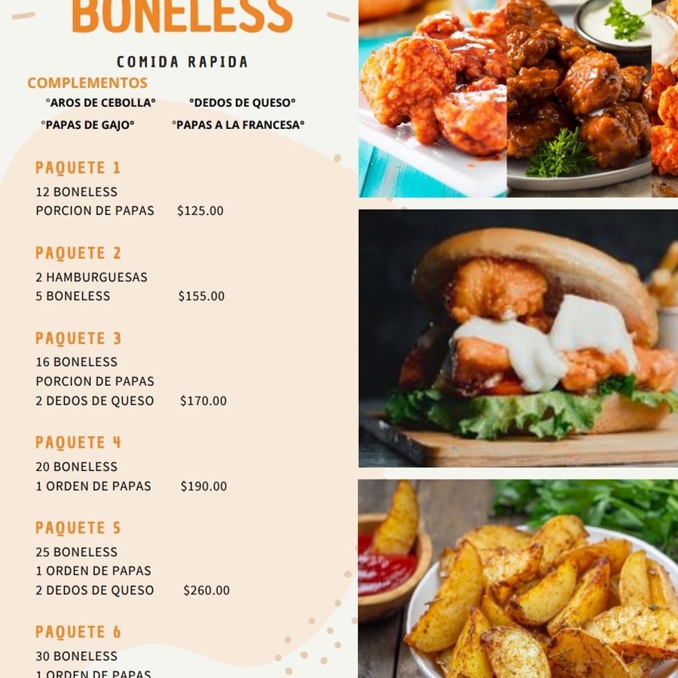 BonelessKe's tweet photo. Contamos con servicio a domicilio🛵🛵 8334913453 marca o manda whatsApp 📲. Síguenos en facebook e Instagram. estamos como Ke Boneless. https://t.co/VyD5LN077e