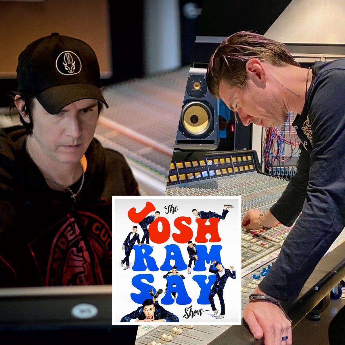mtrenchCA's tweet photo. #TrenchTrivia: Dave "Rave" Ogilvie co-mixed "The Josh Ramsay Show." Rave and Josh have worked together on Marianas Trench songs and "Call Me Maybe." https://t.co/tgOdjD1nAz