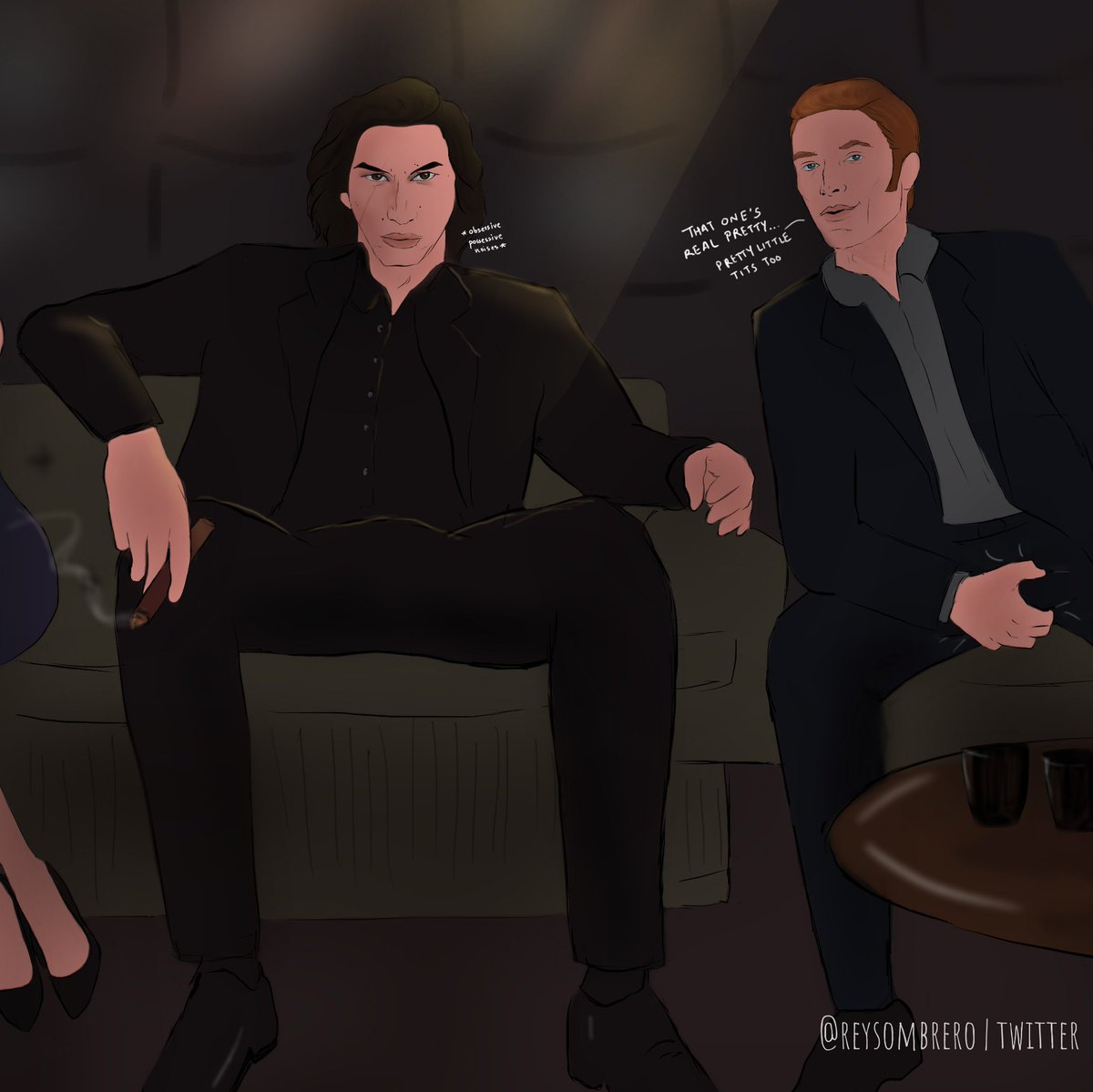 Reysombrero's tweet photo. Cw// nudity, dub con, virginity kink, objectification of women

Snoke holds an exhibition where he showcases his "virgin angels" for the pleasure of rich men. The only rule is NO TOUCHING.
It's Rey's first day. Someone better not fall in love with her  :/

#reylo #reyloart https://t.co/rCT9KkcyVA