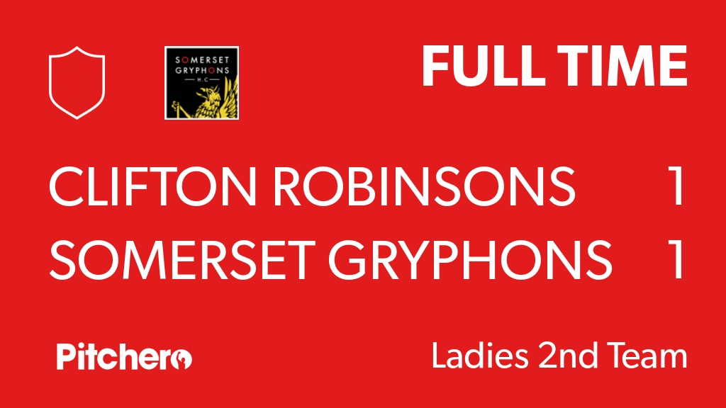 FULL TIME: Clifton Robinsons 6 1 - 1 Somerset Gryphons 2
#CLISOM #Pitchero
somersetgryphonshockey.club/teams/179136/m…