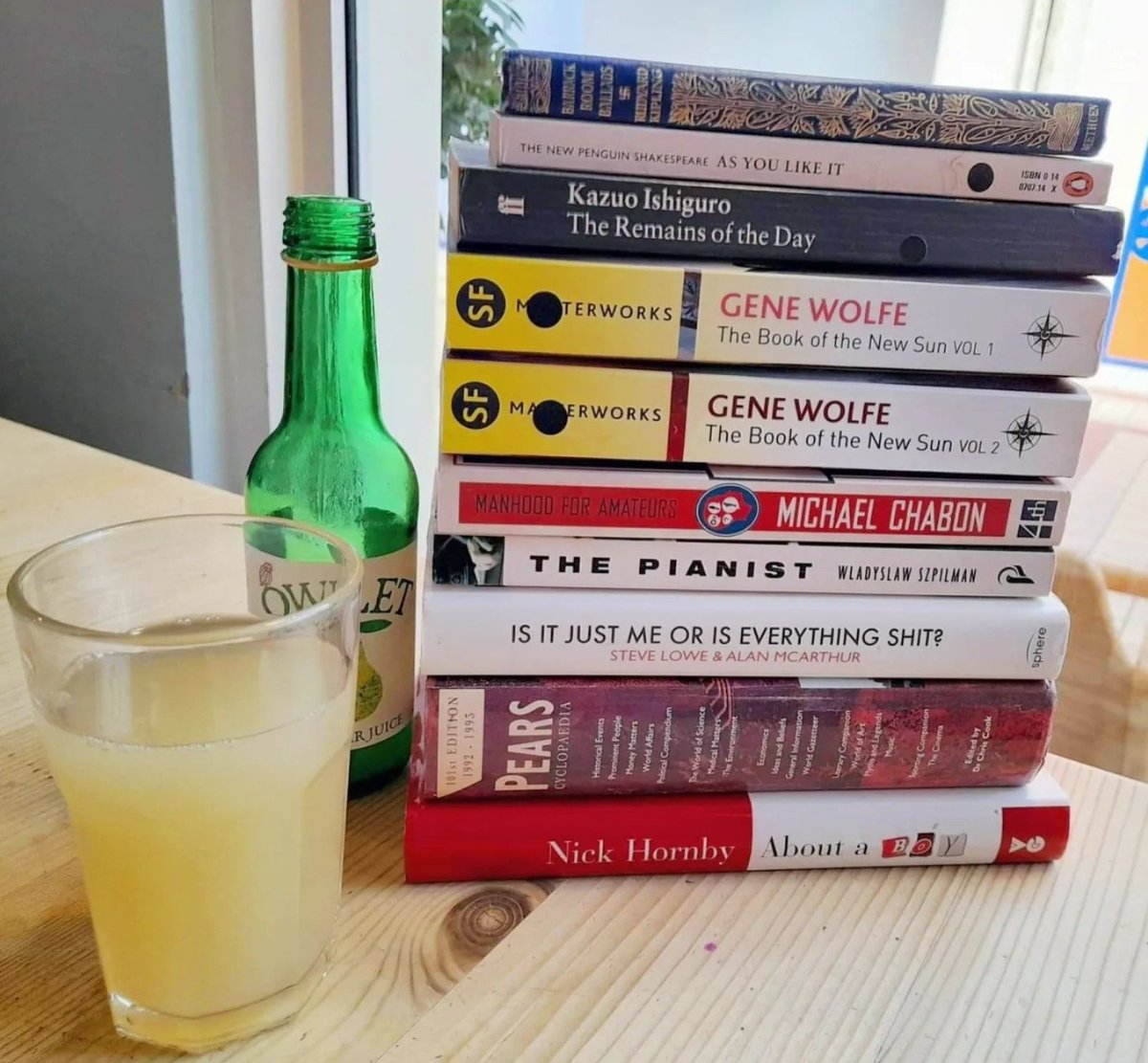 StoryBoxAlibi's tweet photo. Book collecting in Tonbridge was pretty successful,  took a break in Finch House to take inventory.  All (save The Remains of the Day, it was used as a study guide) can now be found on our website; https://t.co/NUcvFzPFua
#storybox #booklife #booksforsale https://t.co/rBmfLpQCzc