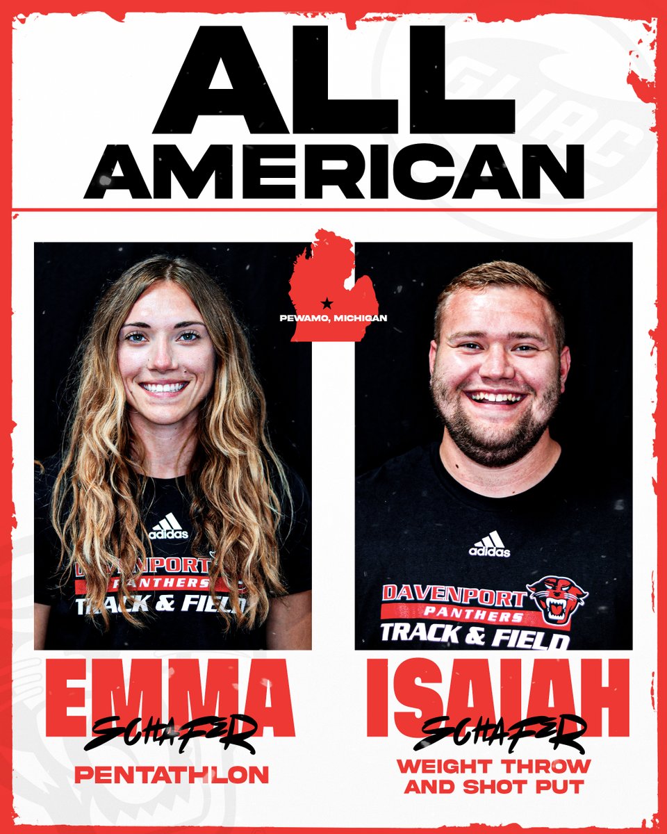 DUAthletics's tweet photo. Track and Field News

The Schafer's continue to cement their legacy at DU by both earning All-American honors at the NCAA Indoor Nationals over the weekend. #DUingWork https://t.co/eInMw4CTx2