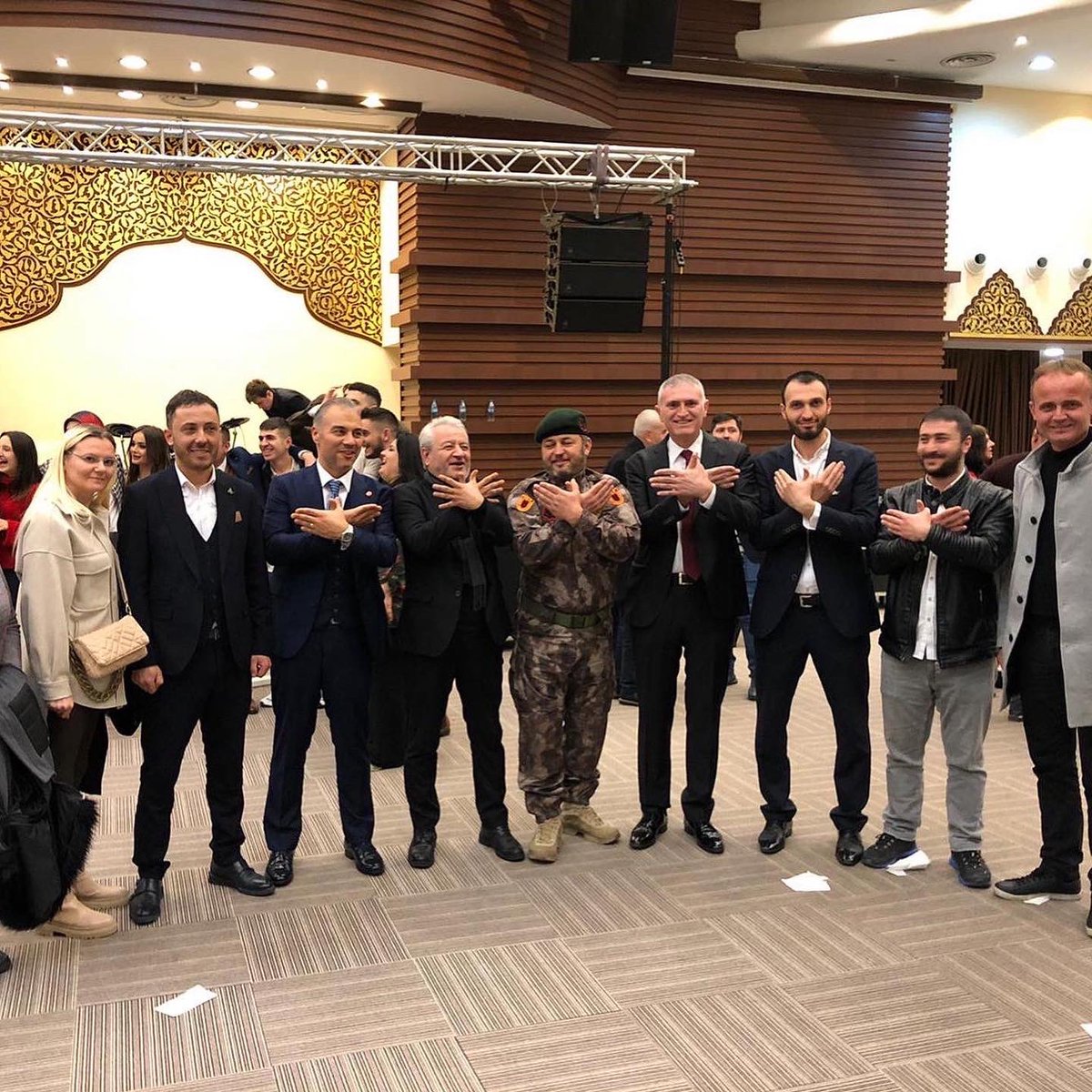 avrecepsencan's tweet photo. MHP İlçe Başkanı Sn.Seyfettin TİRYAKİ, BBP İlçe Başkanı Sn.Cem ÖZEL ve teşkilat mensuplarımız ile Kosova’nın bağımsızlığının 14. Yıl Etkinlikleri kapsamında düzenlenen geceye katıldık. Programda emeği geçen herkese teşekkür ederim. https://t.co/Qx3RjZmbP9