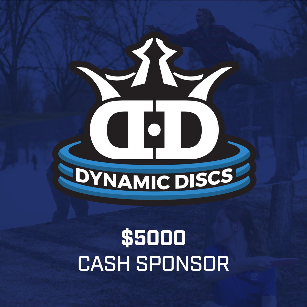CollegeDiscGolf's tweet photo. Big thank you to @DynamicDiscs for supporting the College Disc Golf National Championships with a $5,000 cash sponsorship! Dynamic Discs will be providing the meal for the player's party and will be on site all week by Tournament Central. #collegediscgolf #CDGNC #dynamicdiscs https://t.co/qHzYPMghBI