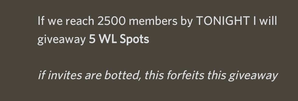 i_investor2025's tweet image. 5 WL giveaway if more members join tonight - from Discord, Node Grid @_nodegrid announcement 
Join discord.gg/gekMaJcc

#NodeGrid