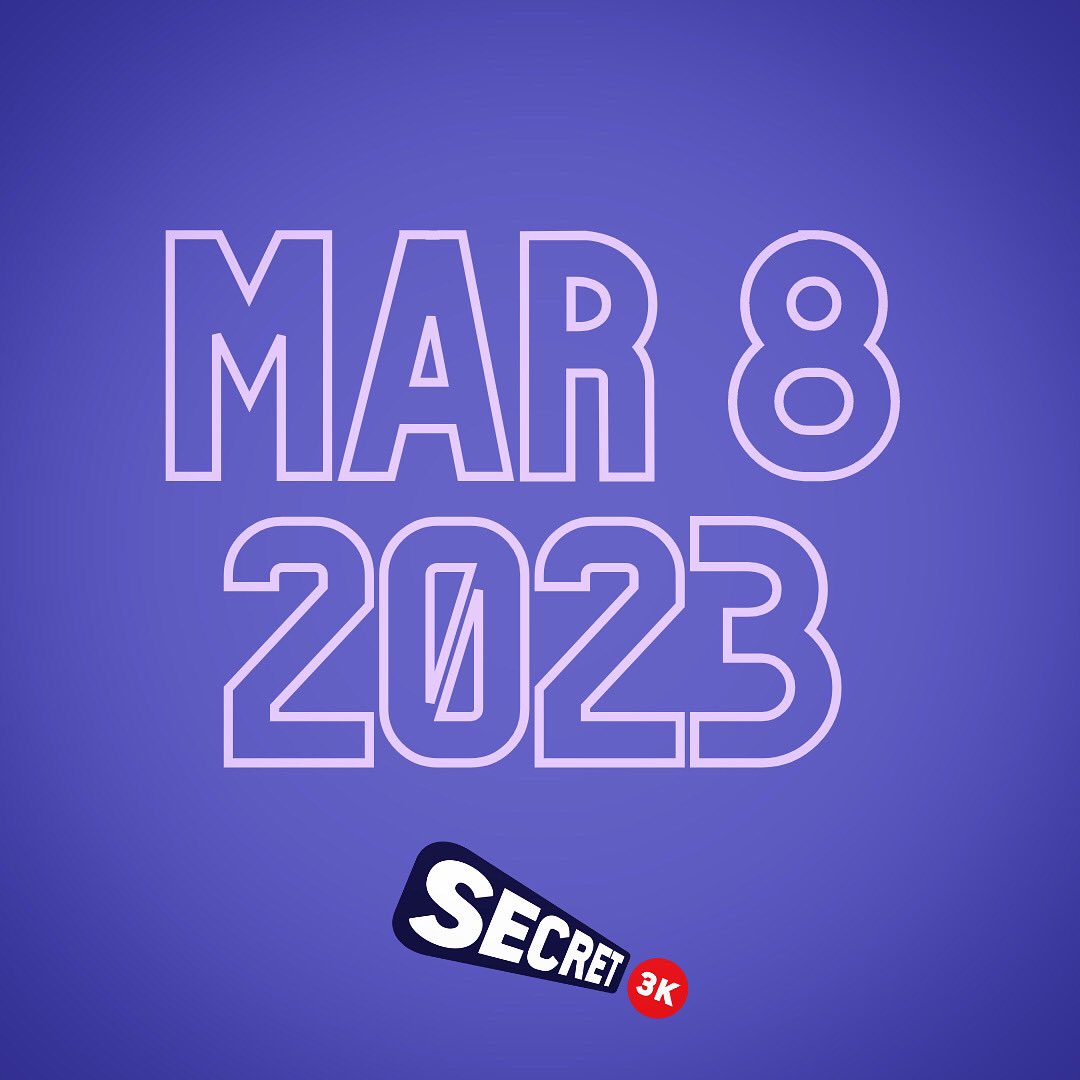 Save the date! @secret3k will be on #internationalwomensday next year! March 8th, 2023. 

Head over to secret3k.com to join our mailing list so you’re the first to know when registration opens! 

#Secret3K #runforacause #womenrunning #genderequality