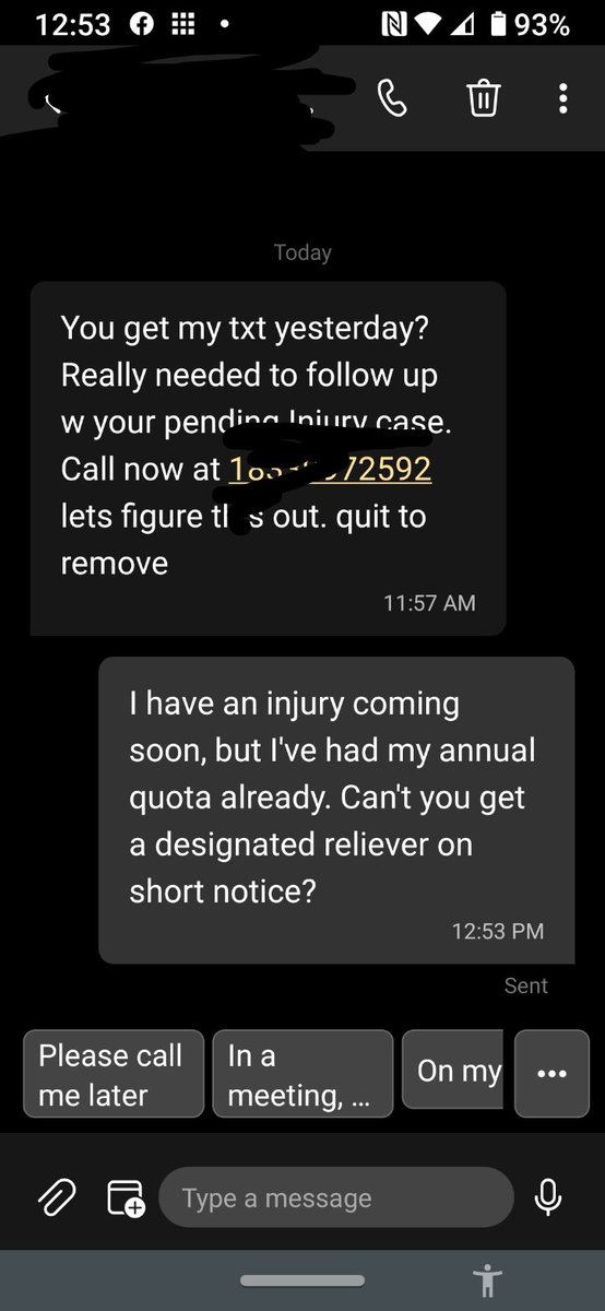 paraffindreams's tweet photo. Sweet! And I just replied to this BS text. I really hope this one swallows the bait completely, as I am in the mood to deliver egregious trolling, donkey punches verbally about the face and neck. (You can see I care by my careful editing job on the senders #affmkteabd
#2hell https://t.co/lSg7wsYIgw