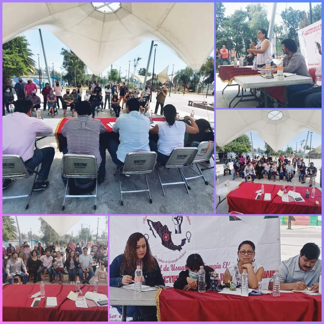 VanConstruyendo's tweet photo. Hoy junto a mi amiga Dip @yuriri_ayala, @Frente_NREmx estuvimos difundiendo la #ReformaEléctrica en nuestra #AsambleaInformativa, con integrantes del comité de la zona centro, del Movimiento Nacional de Usuarios de la Energía Eléctrica #MNUEE, en San Juan de Aragón 1ª Secc. https://t.co/SQ3ZmShSEs